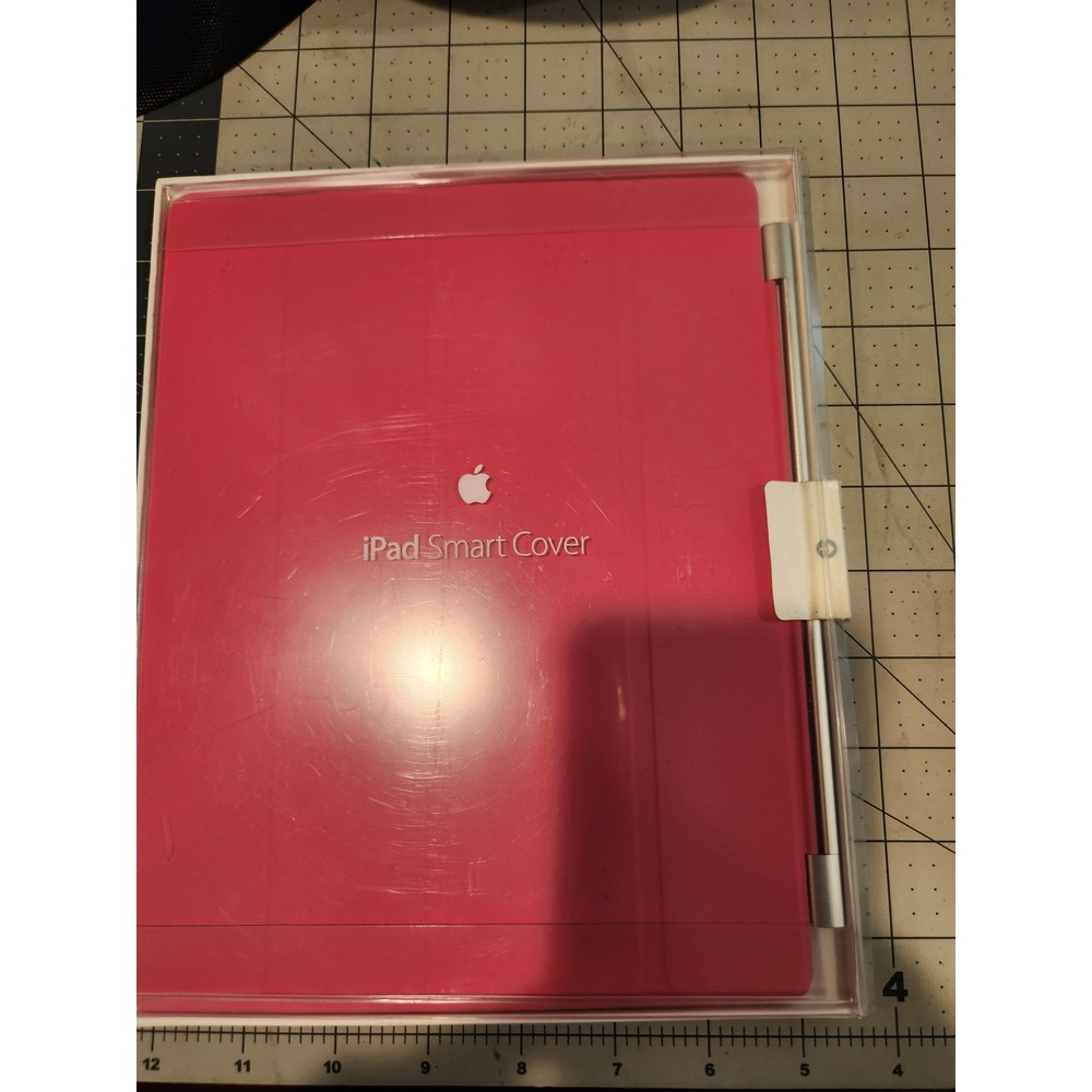 Apple iPad Smart Cover Pink Magnetic‎ Official Case opened Box iPad 2 3 4